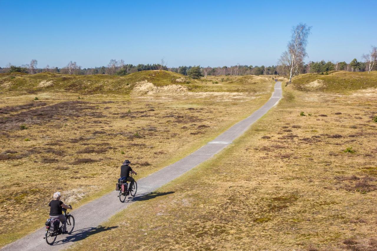 4P Chalet Tolve Met 4 Fietsen Vlakbij Natuurgebieden Drents Friese Wold, Fochteloerveen En Gevangenisdorp Veenhuizen Oosterwolde  Extérieur photo