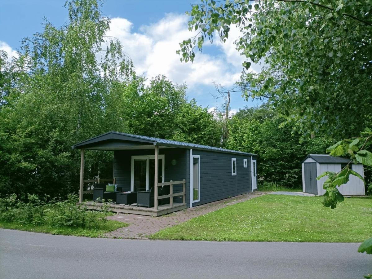 4P Chalet Tolve Met 4 Fietsen Vlakbij Natuurgebieden Drents Friese Wold, Fochteloerveen En Gevangenisdorp Veenhuizen Oosterwolde  Extérieur photo