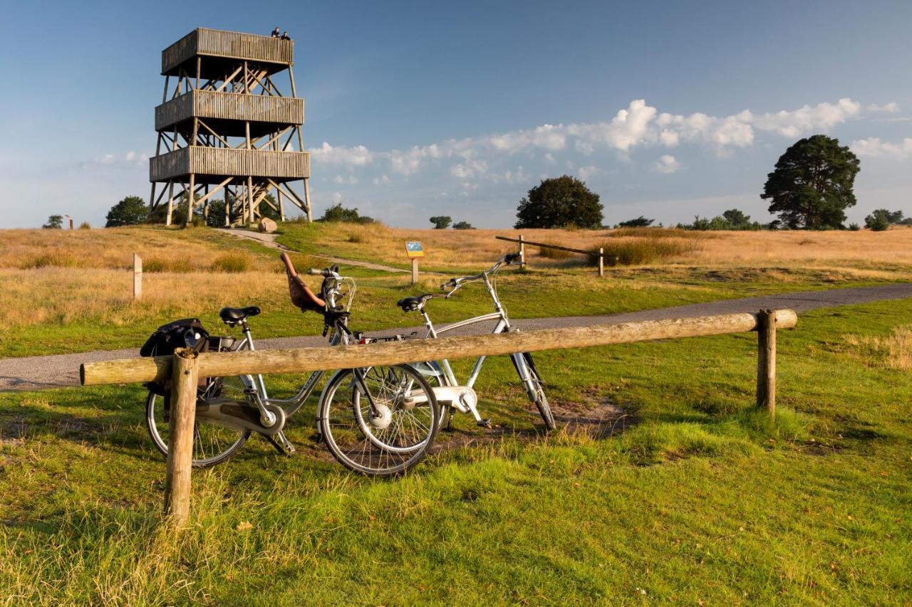 4P Chalet Tolve Met 4 Fietsen Vlakbij Natuurgebieden Drents Friese Wold, Fochteloerveen En Gevangenisdorp Veenhuizen Oosterwolde  Extérieur photo