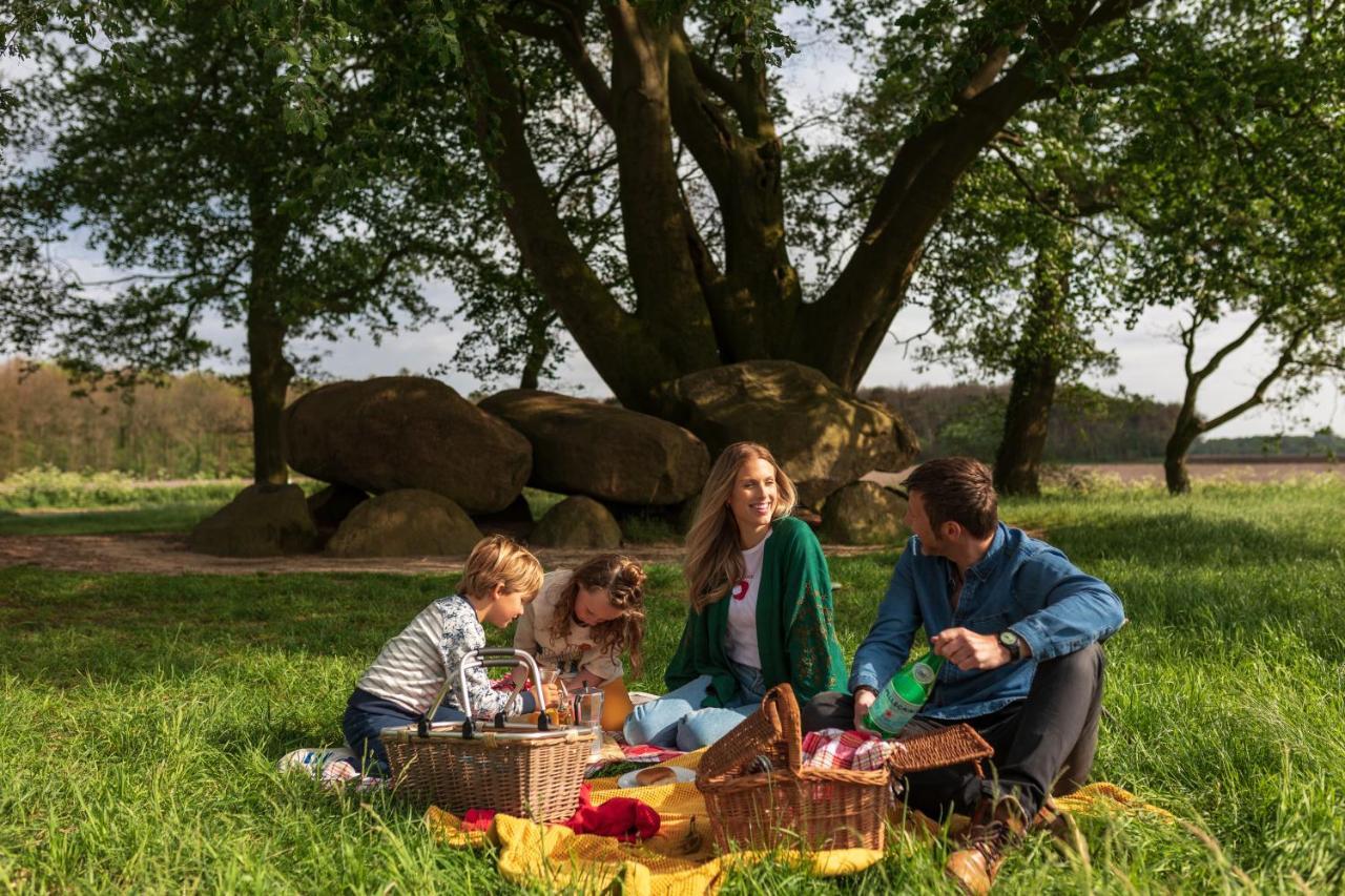 4P Chalet Tolve Met 4 Fietsen Vlakbij Natuurgebieden Drents Friese Wold, Fochteloerveen En Gevangenisdorp Veenhuizen Oosterwolde  Extérieur photo